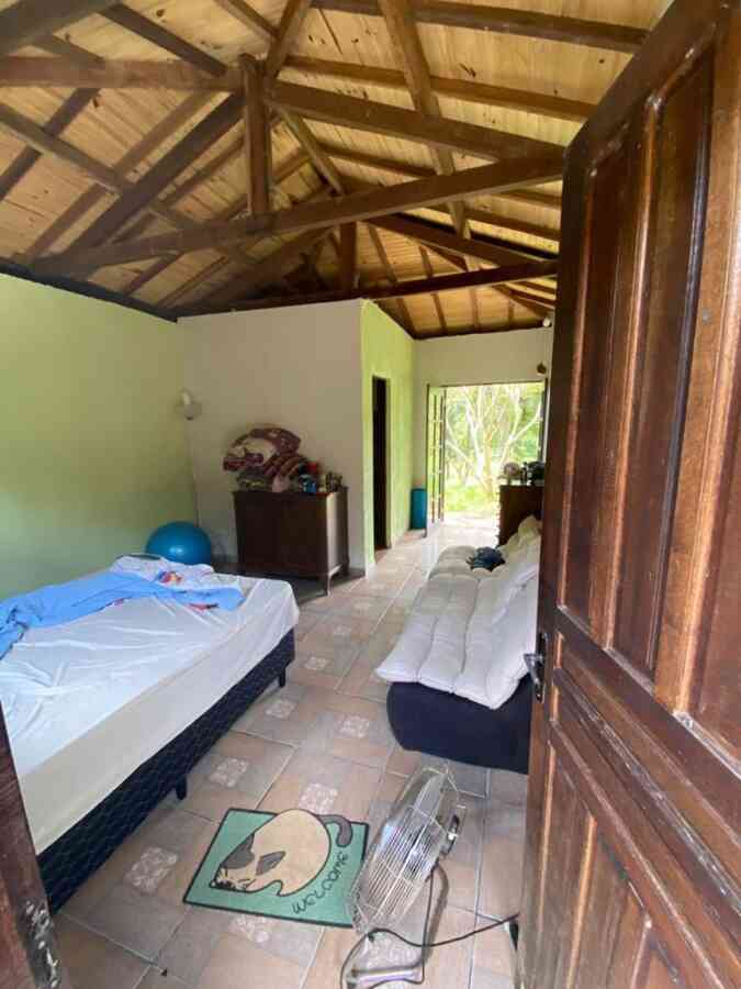 chacara-sitio-estrada cananeia-7 km de pariquera-açu-2 casas-lazer-moradia-cercada-pomar-braço magro-4